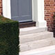 Stone steps Door steps