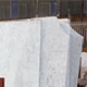 Italian white marble slabs